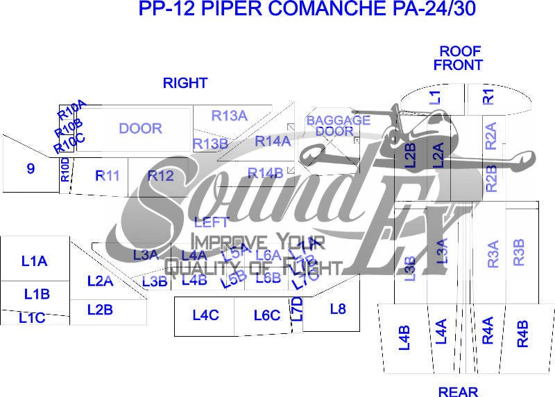 PP-12B Comanche PA-24/30 (up to 1963)