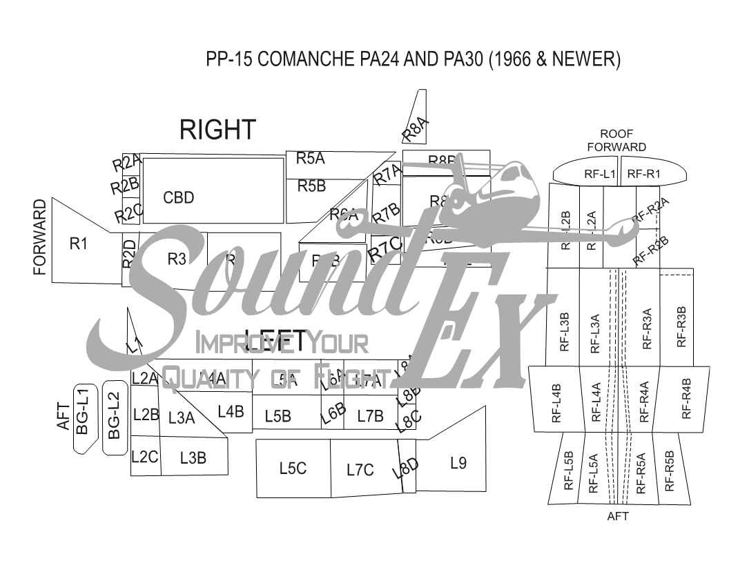 PP-15B Comanche PA-24/30 (1966 & Newer)