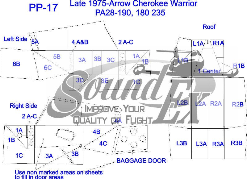 PP-17 Arrow Cherokee Warrior PA-28-160, 180, 235 (Late 1975-Present)