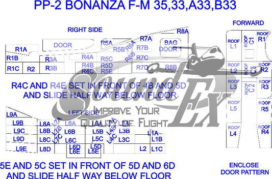 PP-02D Bonanza F35-M35 includes Belly