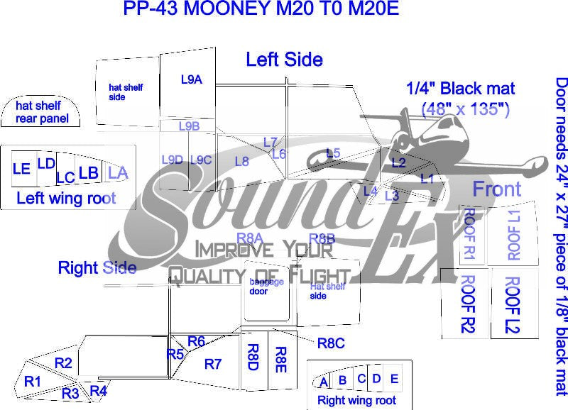 PP-43EA Mooney M20-M20E (Early)