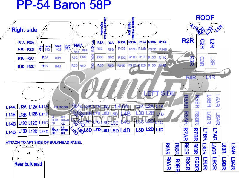 PP-54D P Baron B58P includes Belly