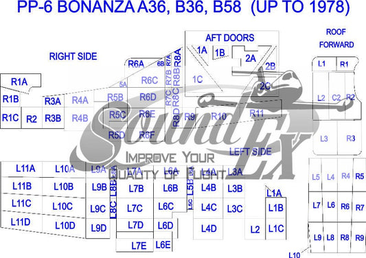 PP-06D Bonanza/Baron 36/A36/B58 (up to 1978) includes Belly